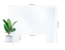 73x55 spuckwand mit - spuckwand,