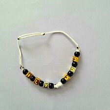 Armand mit Buchstaben- & Holzperlen + Verschiebeknoten - handmade -