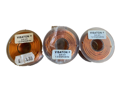 Spule visaton 6mh 0 - 0,6mh, 1,0