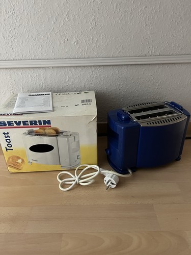Blau silberner toaster - blau/silberner,