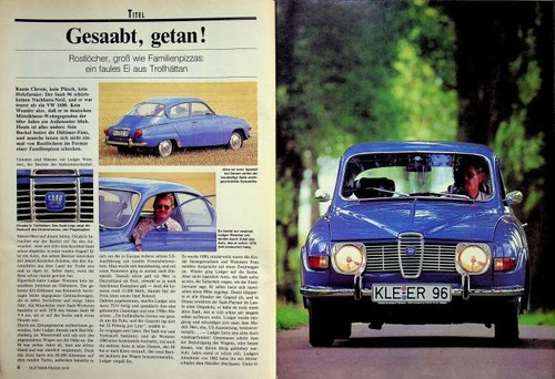 Oldtimer praxis 1258 saab 96 - oldtimer,