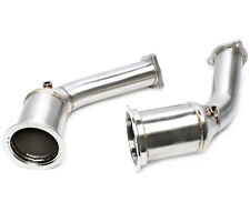 TA TECHNIX HOSENROHR DOWNPIPE MIT 200 ZELLEN KAT FÜR AUDI RS4 B9 2.9 V6 BITURBO