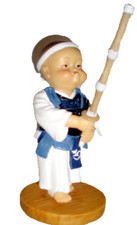 Statuette Kendo Kendoka Shinai