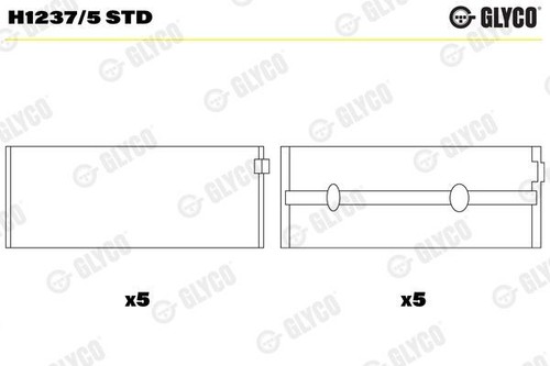 Glyco h1237 std - glyco,