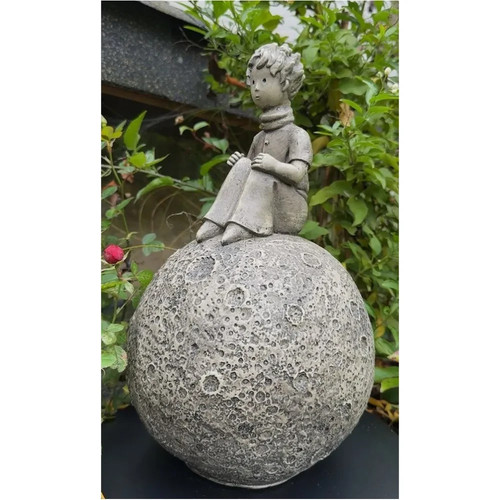 Der kleine prinz auf mond - auf,