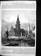 Original alter antiker Druck