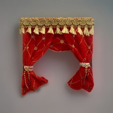 Gardine mit Gardinenkasten