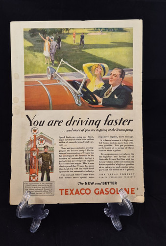 1920 antike texaco öl - 1920, gas