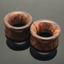 PAAR 6MM - 24MM HOLZ OHR