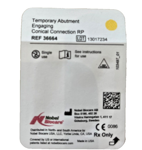 Temporary abutment engaging - engaging, cc