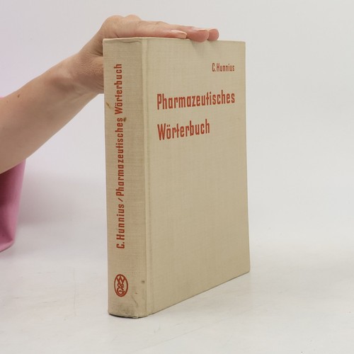 Pharmazeutisches wörterbuch - pharmazeutisches, wörterbuch 