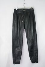 Saint Laurent Leder Pumphose in Schwarz   Gr.36   355/2/355 *bitte messen*