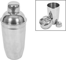 COCKTAIL SHAKER 3tlg Edelstahl 500ml Cocktailmixer Cocktailshaker Mischbecher 02