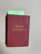 Baedeker Schweiz  1893