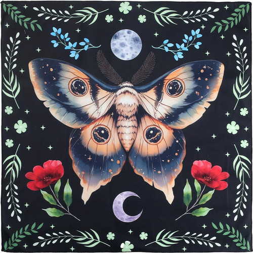 Moth altar tuch tarots - moth,