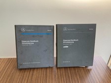 Werkstattordner Mercedes Diagnose-Handbuch Klimatisierung Personenwagen Band 1+2
