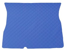 Dunkelblau Gestepptes