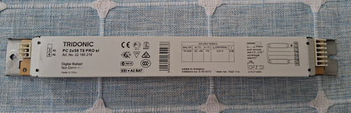 Tridonic 185 218 2x58w t8 - 22,