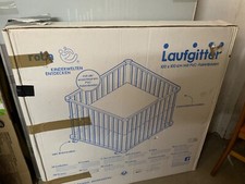 laufstall baby 100x100 3fach Höhenverstellbar