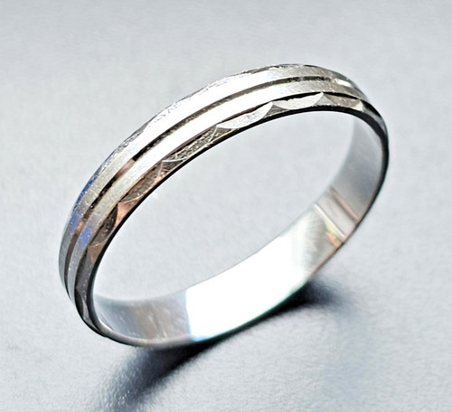 Ring weißgold 333 - weißgold,