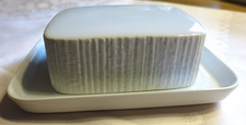 Thomas ARCTA WEISS Butterdose mit Deckel TOP-Zustand Butterglocke Buttiere