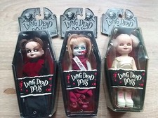 Living Dead Dolls , Mini Puppen , 3 Stück , Neuwertig.