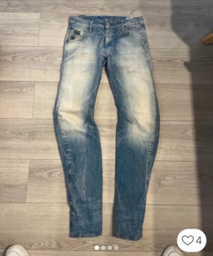 Geile star raw jeans arc - geile,
