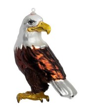 Adler Greifvogel Falke Weihnachtsbaumkugel Glas Christbaumschmuck Weihnachten