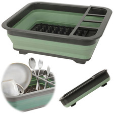 Geschirr Abtropfgestell 36cm Abtropfständer Abtropfgitter faltbar Abtropfkorb