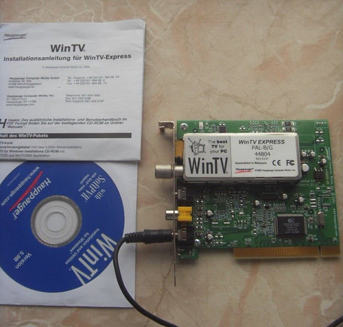 Wintv win express - wintv, tv