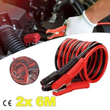 2x6m KFZ LKW PKW Überbrückungskabel 3000Amp Starthilfekabel Starterkabel Kabel