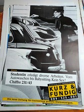Plakat Kurz und Fündig Motiv