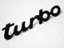 ORIGINAL PORSCHE 911 930 TURBO SCHRIFTZUG MIT MUTTERN METALL 93055931703 NEU