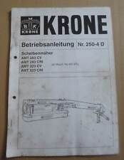 Krone Scheibenmähwerk AMT283
