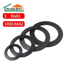 Sicherungsscheibe Schwarz