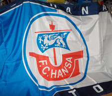 FC HANSA ROSTOCK FAHNE  F.C
