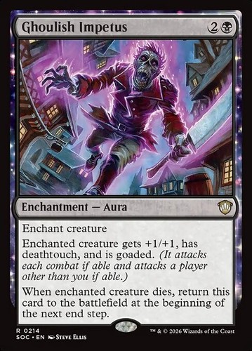 Mtg ghoulish impetus - impetus,