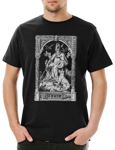 Odhin viking herren - herren, t-shirt