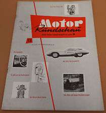 Motor Rundschau 12/1957 Ford