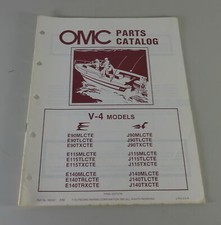 Teilekatalog Johnson Evinrude Außenborder / Outboards V-4 Models Stand 3/1983