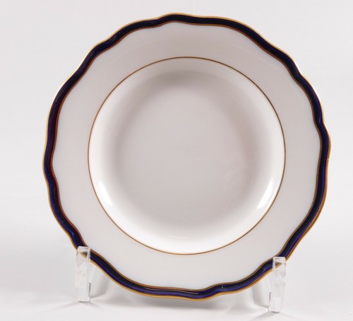 Meissen teller königsblauer - meissen,