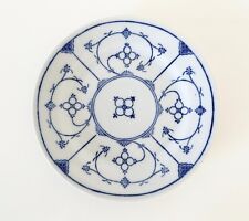 Kahla DDR Vintage Teller Frühstücksteller Kuchenteller Indisch Blau Strohblume