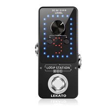 LEKATO Gitarren Looper Pedal