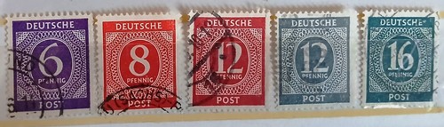 Briefmarken deutsche post - 5,