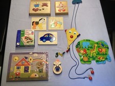 Sammlung Paket Holzspielzeug