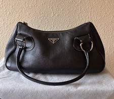 Prada vitello daino - vitello, black