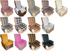 Sesselschoner Schoner Sesselauflage Überwurf Auflage verschiedene Design Karo