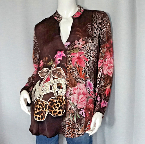 Satin tunika shirt - satin,