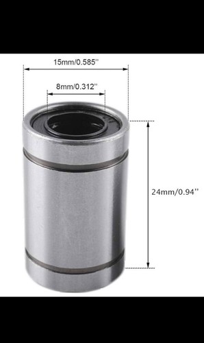 Stück linearlager lme - 10, 8uu