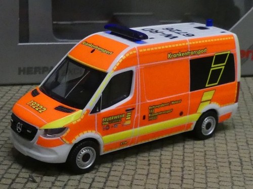 Herpa sprinter 18 rtw - 1/87, '18